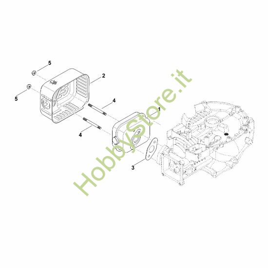 Picture of F - Silenziatore EVC 300.0 (EVC300-0001)